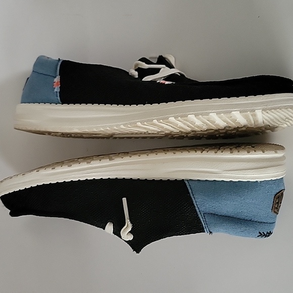 Hey Dude Wendy Boho Black Womens Shoe Sz 11 - Picture 6 of 10